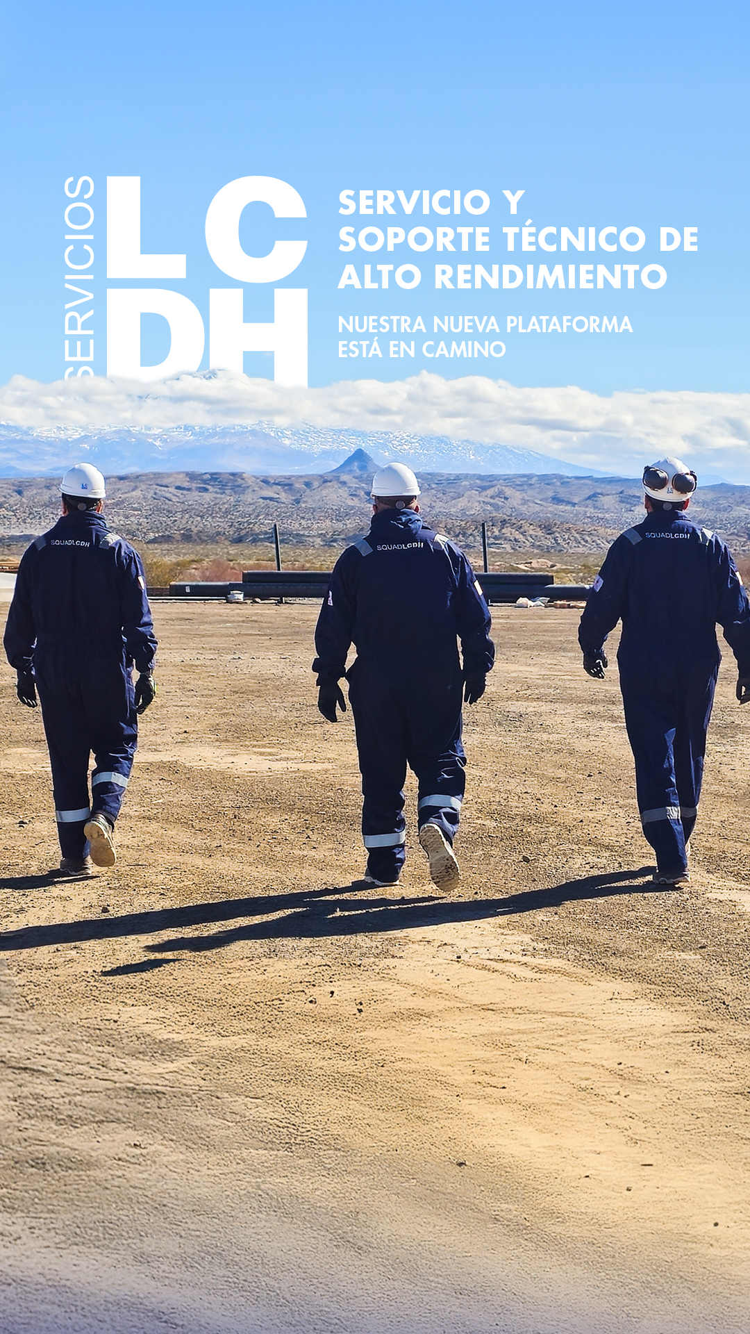 Fondo de LCDH SERVICIOS - Móvil