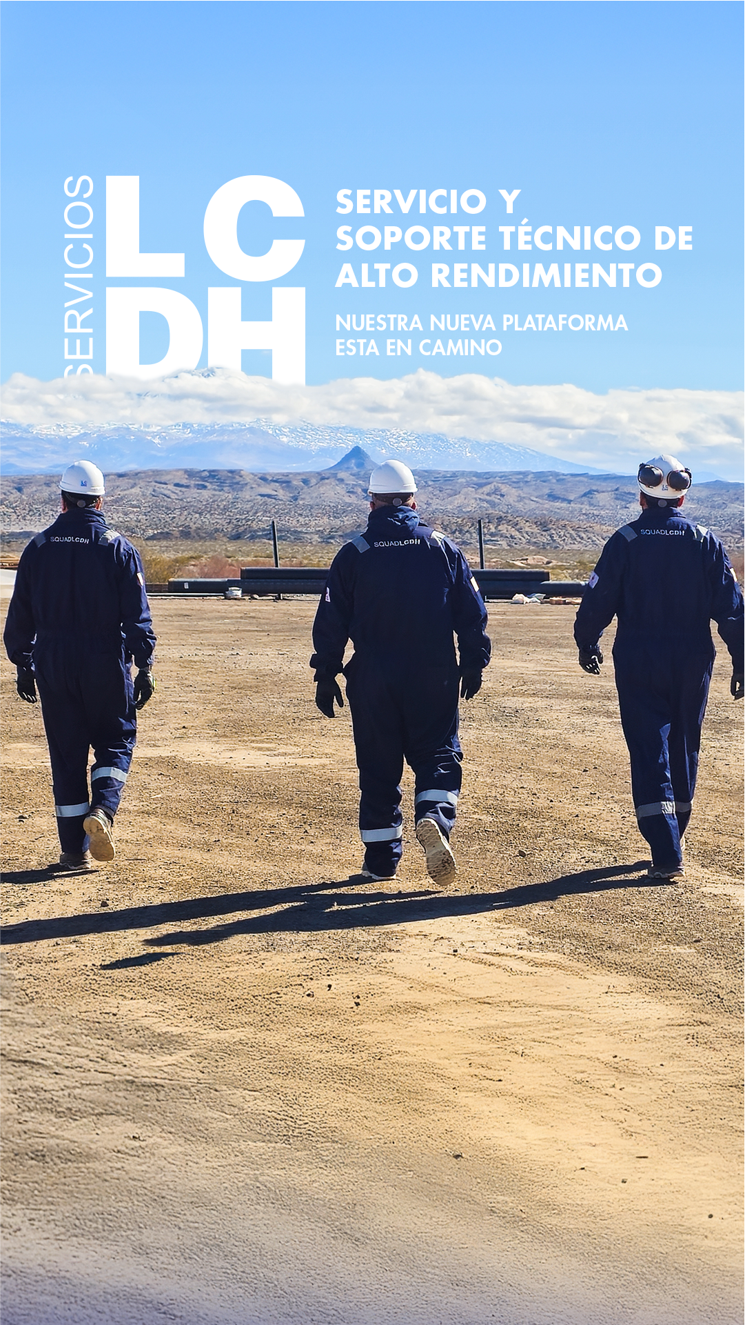 Fondo de LCDH SERVICIOS - Móvil